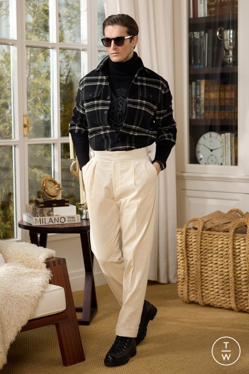 FW25 Ralph Lauren Purple Label Look 31