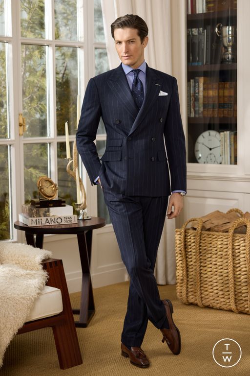 FW25 Ralph Lauren Purple Label Look 34