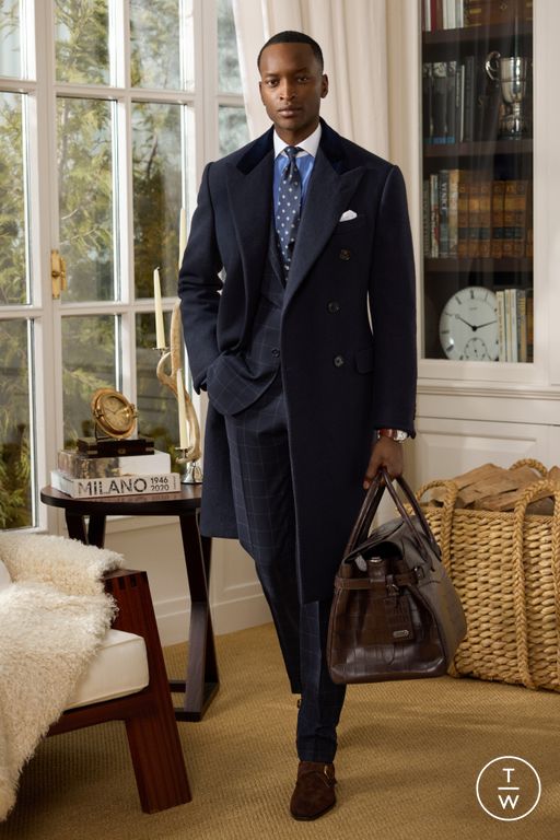 FW25 Ralph Lauren Purple Label Look 35