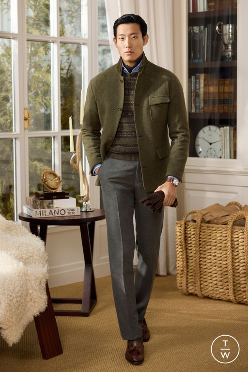 FW25 Ralph Lauren Purple Label Look 4