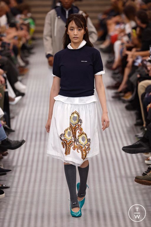 Spring-Summer 2025 Miu Miu Look 9