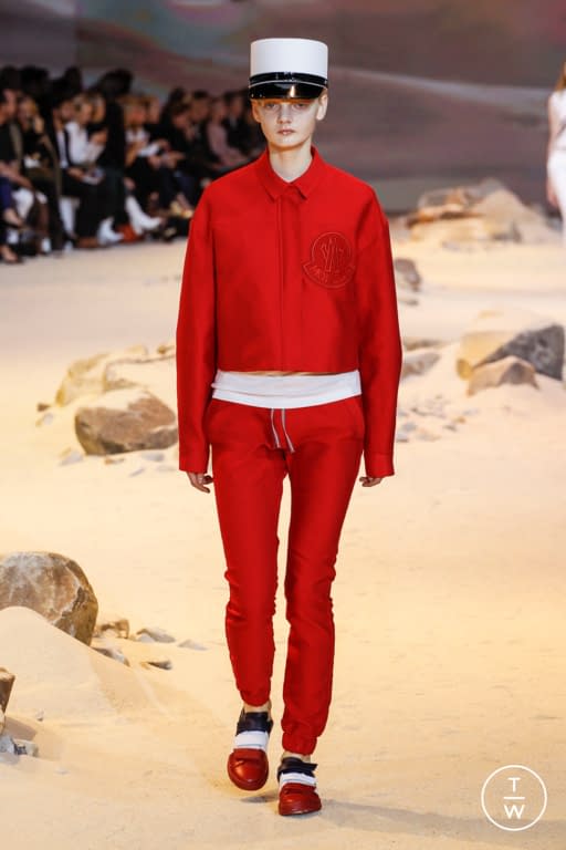 S/S 17 Moncler Gamme Rouge Look 1