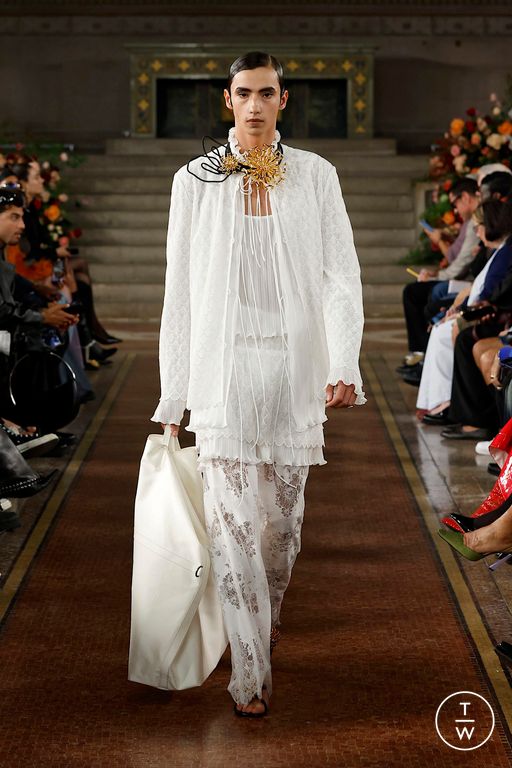 Spring-Summer 2025 Palomo Spain Look 33