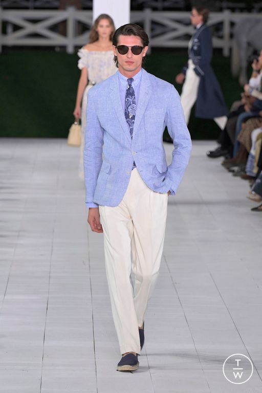 Spring-Summer 2025 Ralph Lauren Look 45