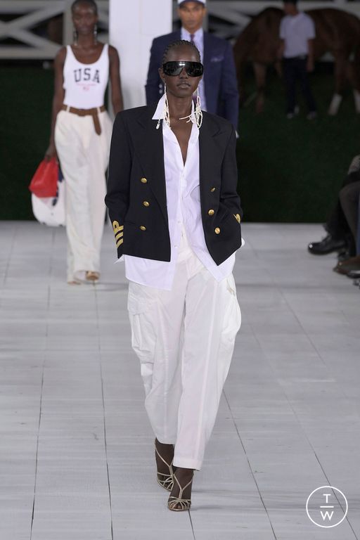 Spring-Summer 2025 Ralph Lauren Look 56