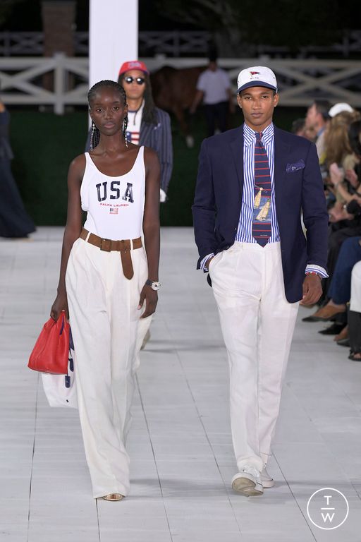 Spring-Summer 2025 Ralph Lauren Look 57