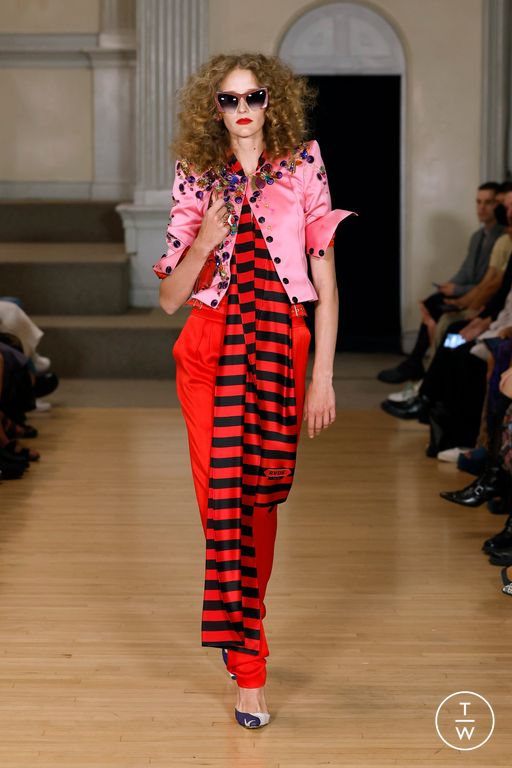 Spring-Summer 2025 Ronald Van Der Kemp Look 5