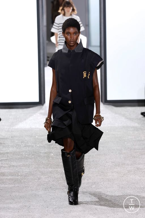 Spring-Summer 2025 Sacai Look 6