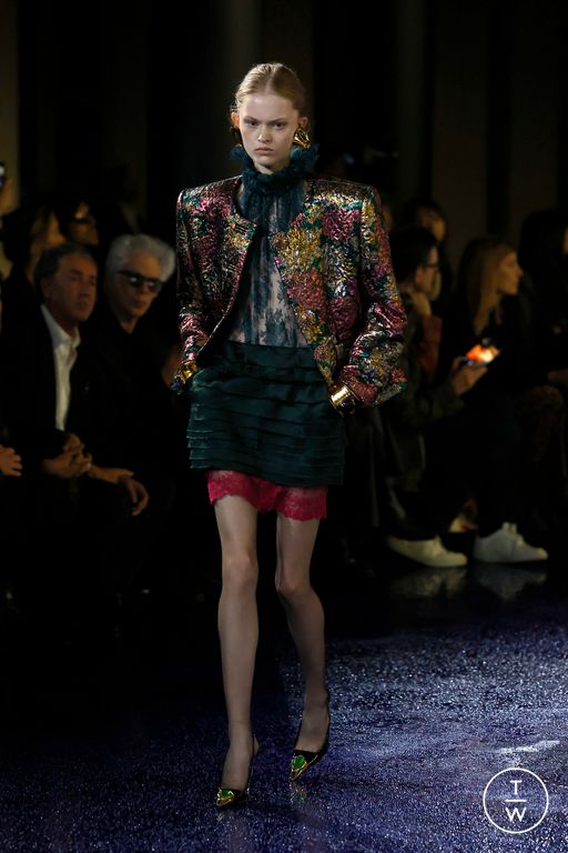 Spring-Summer 2025 Saint Laurent Look 46