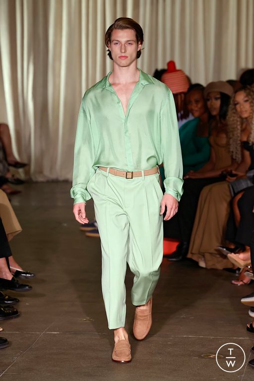 Spring-Summer 2025 Sergio Hudson Look 18