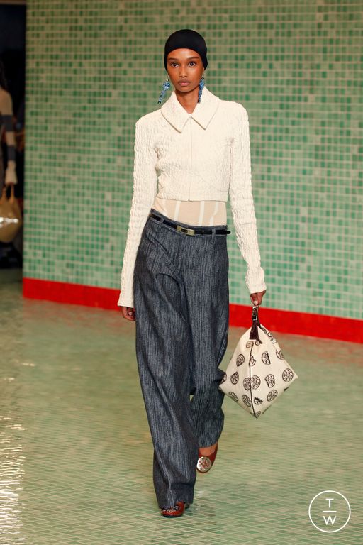 Spring-Summer 2025 Tory Burch Look 8