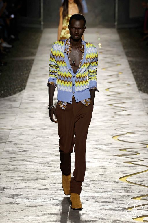 Spring-Summer 2025 Versace Look 5