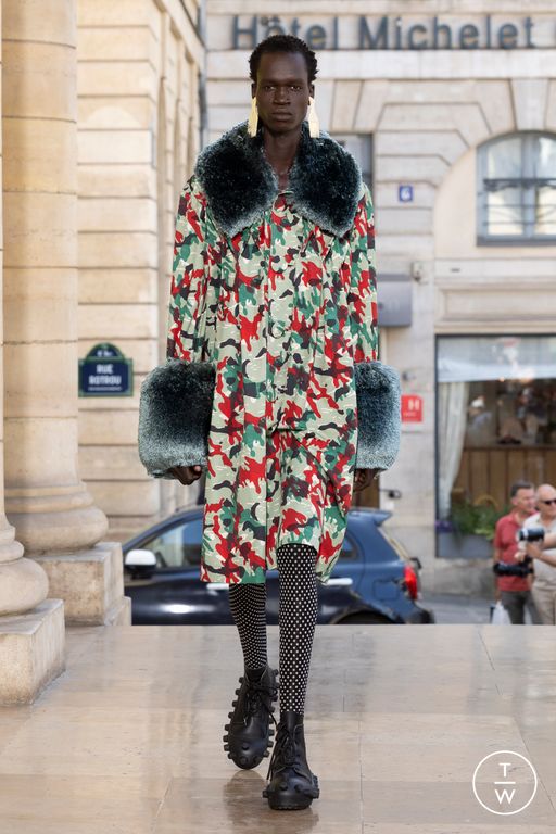 SS 26 Walter Van Beirendonck Look 1