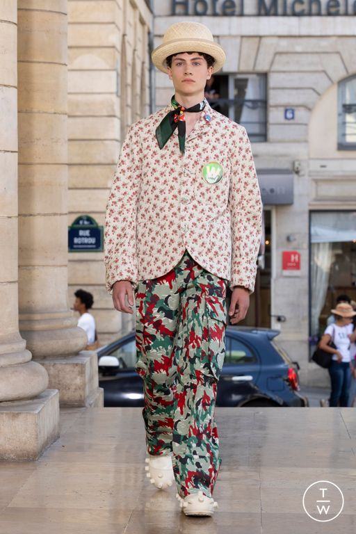 SS 26 Walter Van Beirendonck Look 12