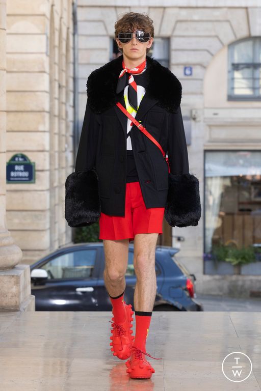 SS 26 Walter Van Beirendonck Look 17