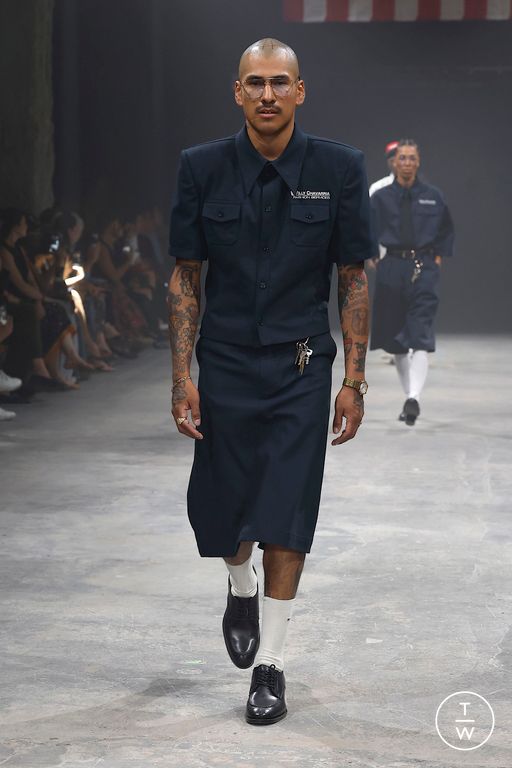 Spring-Summer 2025 Willy Chavarria Look 10