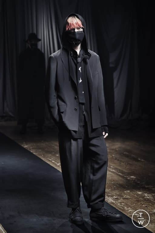 FW21 Yohji Yamamoto Look 12