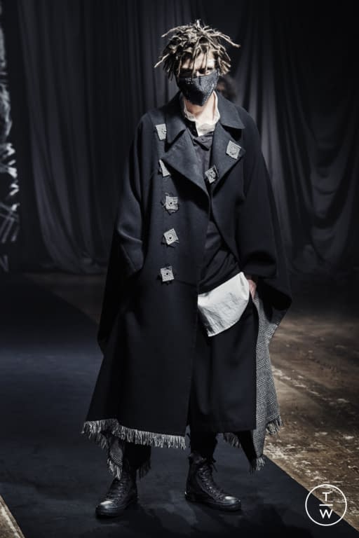 FW21 Yohji Yamamoto Look 22