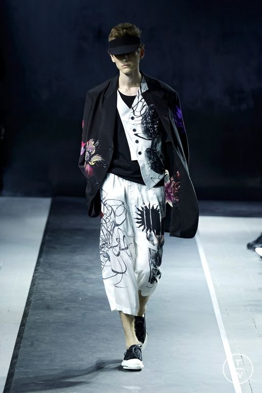 SS25 Yohji Yamamoto Look 1