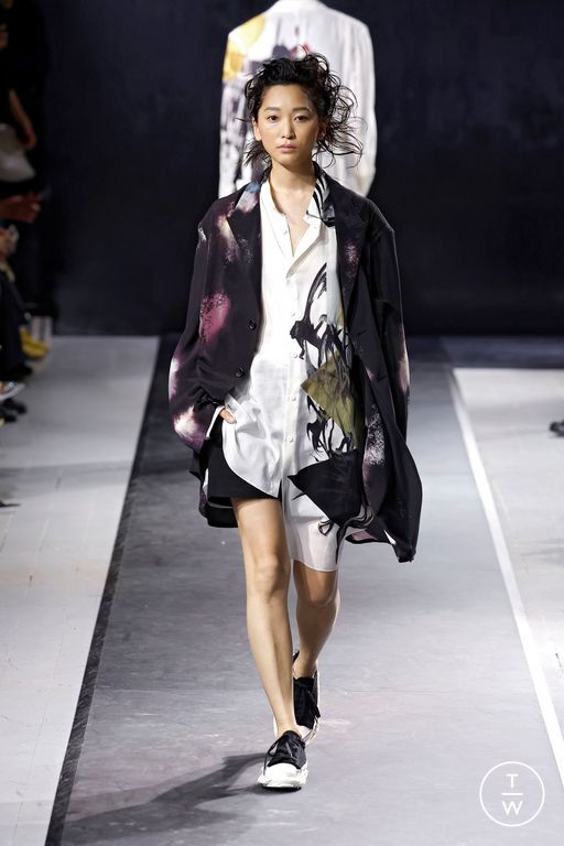 SS25 Yohji Yamamoto Look 8