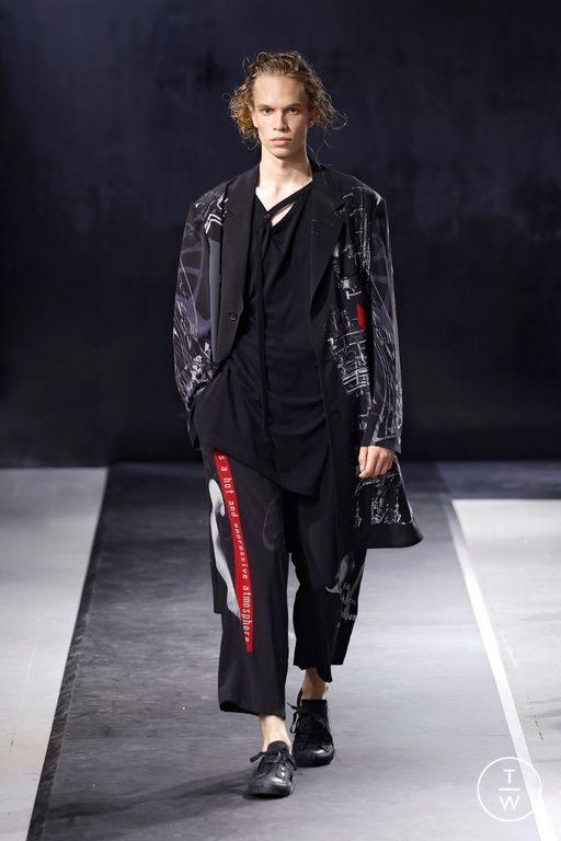 SS25 Yohji Yamamoto Look 12
