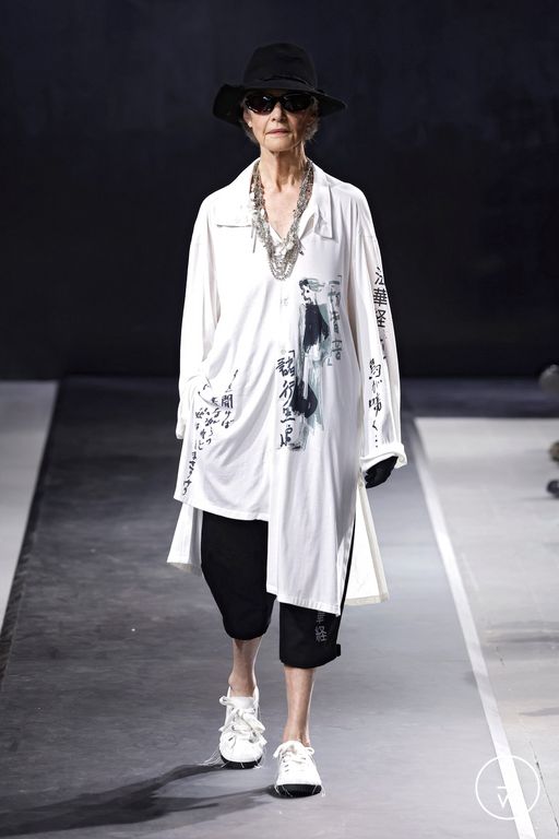 SS25 Yohji Yamamoto Look 37