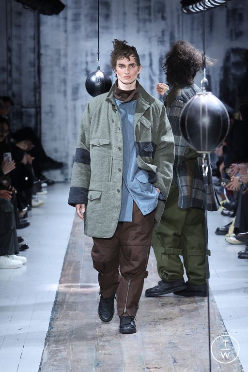 FW26 Yohji Yamamoto Look 9