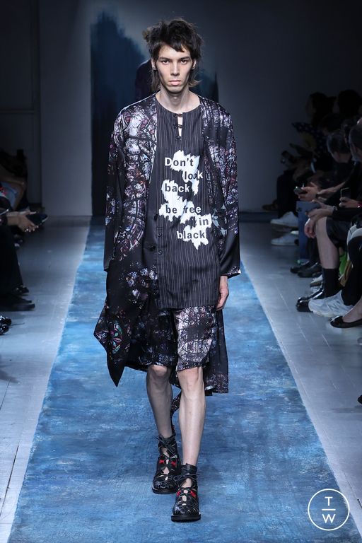 SS 26 Yohji Yamamoto Look 9