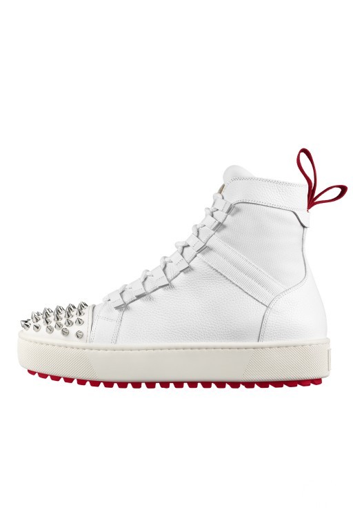 Christian Louboutin Smartic Technical Boots in Multicolor Leather