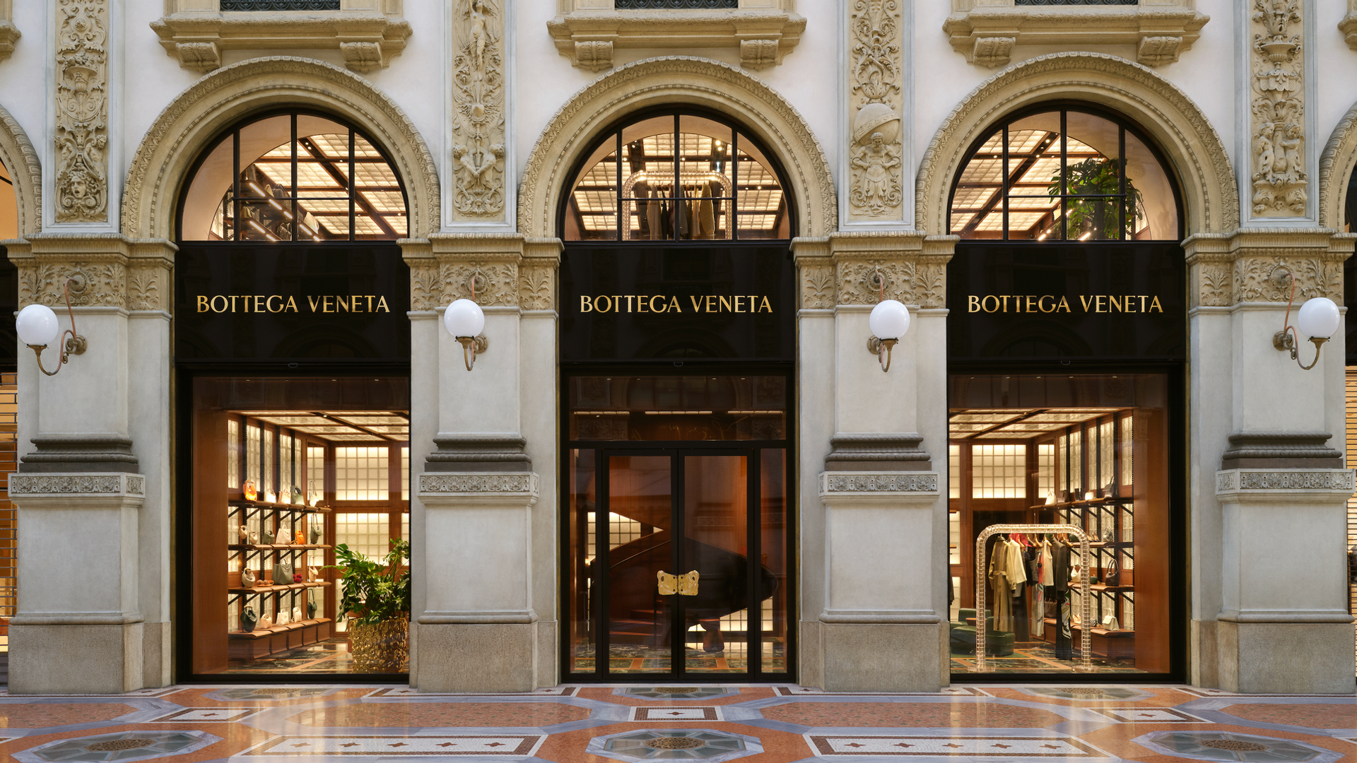 Bottega Veneta opens Milan store in historic Galleria Vittorio Emanuele II