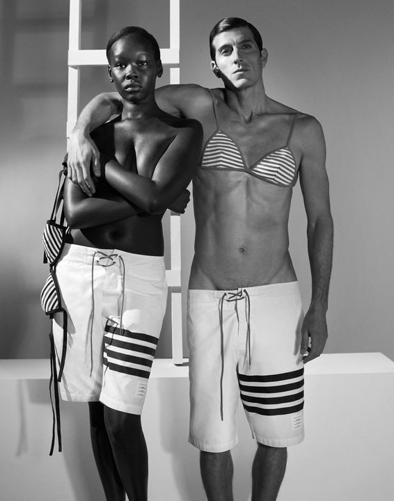 thom browne. swim