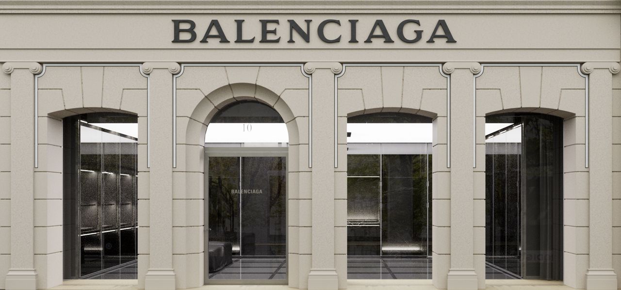 BALENCIAGA COUTURE STORE OPENING