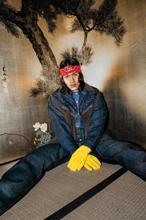The article: KENZO BY NIGO KENZO X LEVI'S® FALL 2023 WOMEN'S AND MEN'S  CAPSULE COLLECTION