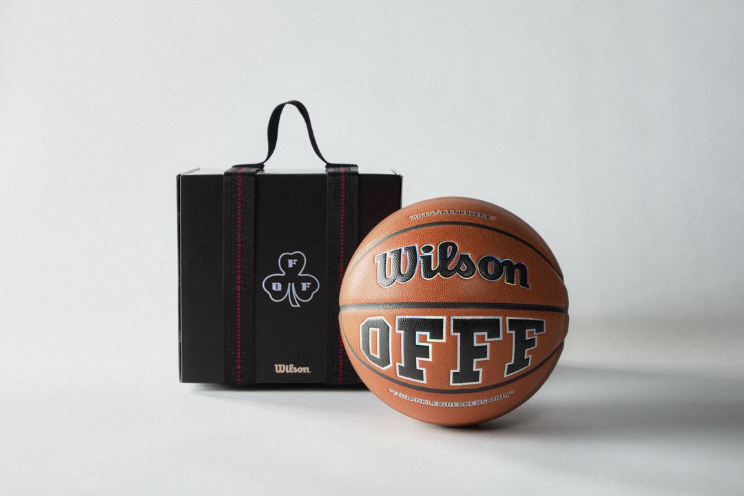 Off-WhiteTM gets in on the game with the inaugural release of Off-WhiteTM c/o Wilson® basketballs illustration 2