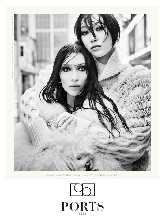 Bella, Vittoria & Friends | PORTS 1961 FW22 campaign illustration 4