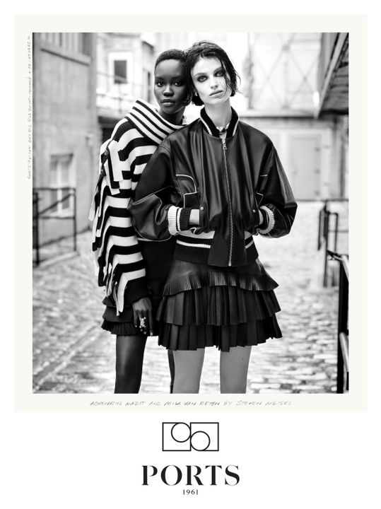 Bella, Vittoria & Friends | PORTS 1961 FW22 campaign illustration 6