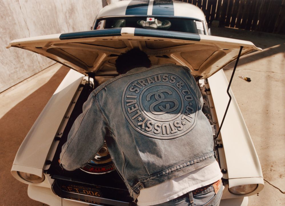 STÜSSY & LEVI'S illustration 1