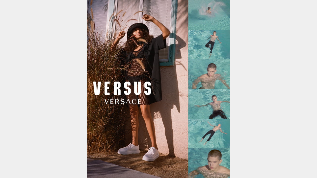 Versus Versace // Spring/Summer 2018 campaign illustration 2