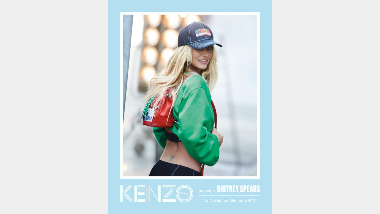 KENZO – La Collection Memento N°2 Britney Spears by Peter Lindbergh illustration 3