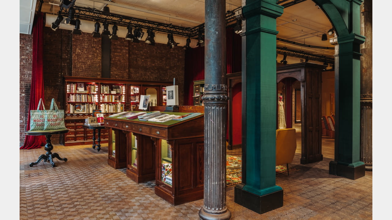 Step Inside the New Gucci Wooster Bookstore