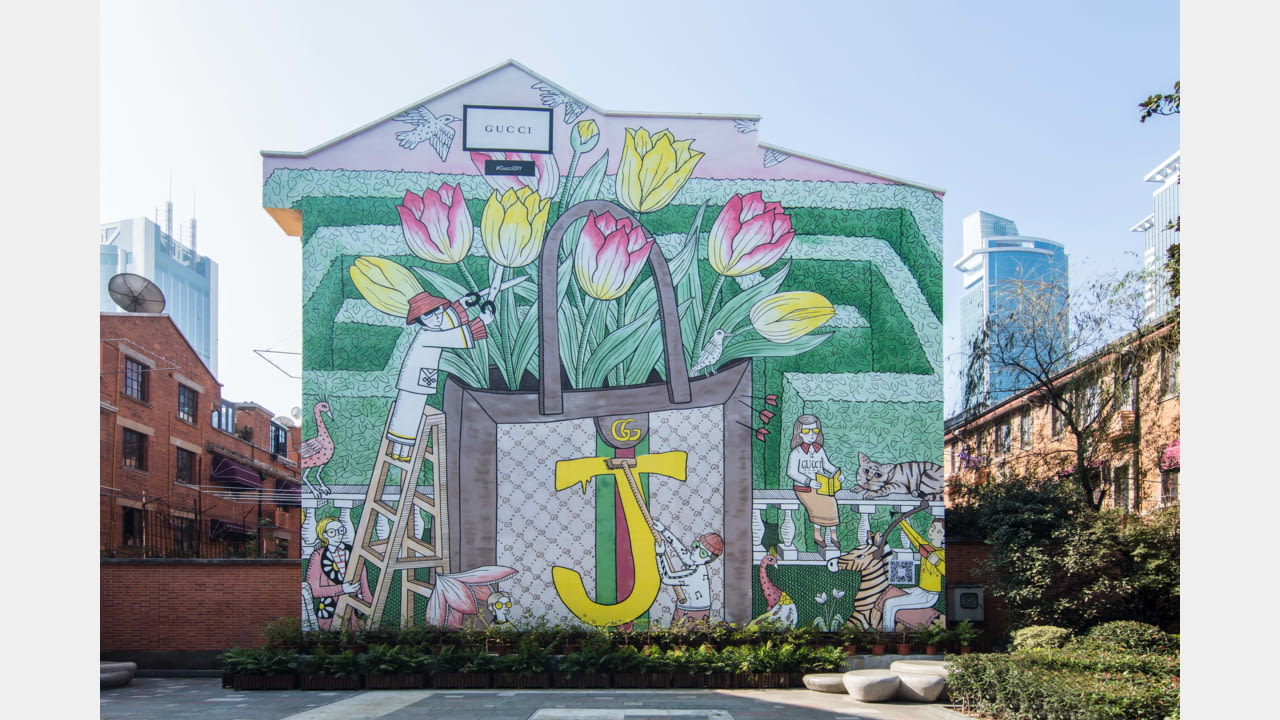 NEW GUCCI ARTWALLS CELEBRATE THE HOUSE DIY PROGRAMME illustration 5