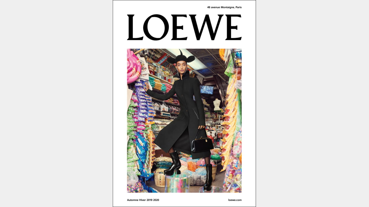 The Article Loewe Unveils New Images From Its Fall Winter Campaign As Posters Across The