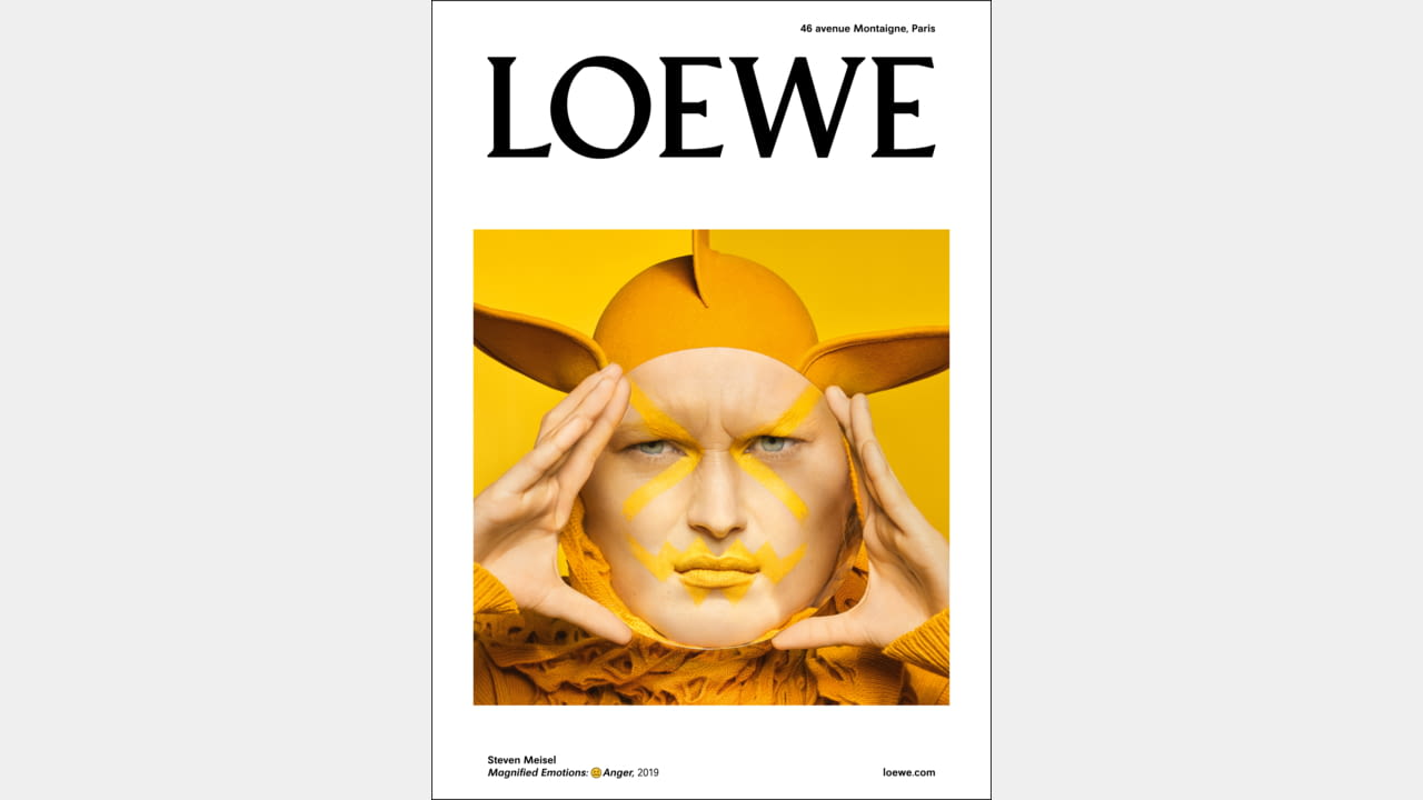 LOEWE unveils new images from its Fall/Winter 2019 campaign as posters across the city during Paris Fashion Week. illustration 4