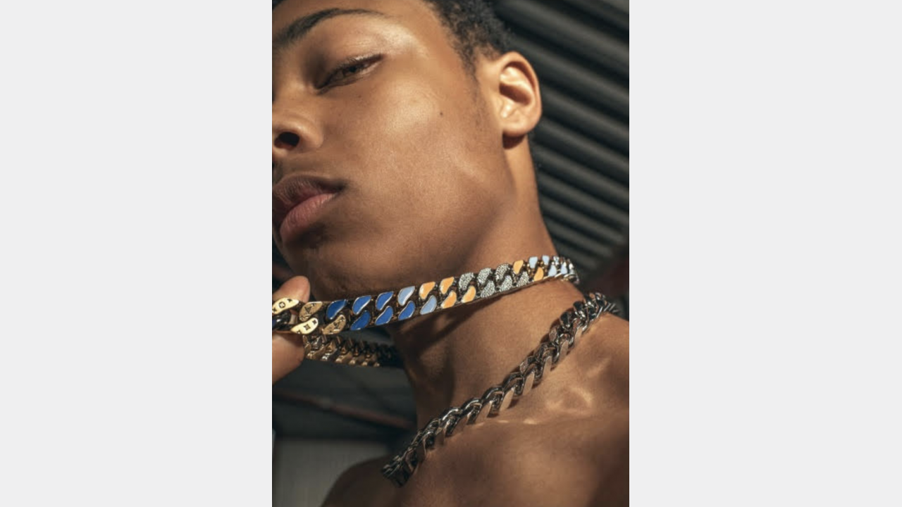 Shop Louis Vuitton Men's Brown Necklaces & Chokers