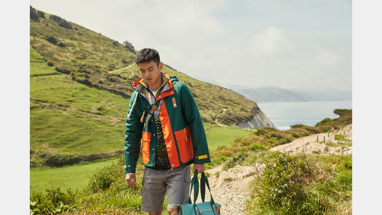 LOEWE’S SECOND EYE/LOEWE/NATURE COLLECTION CASTS ACTOR RUSSELL TOVEY AND OLYMPIAN NING ZETAO OUT AT SEA. illustration 1