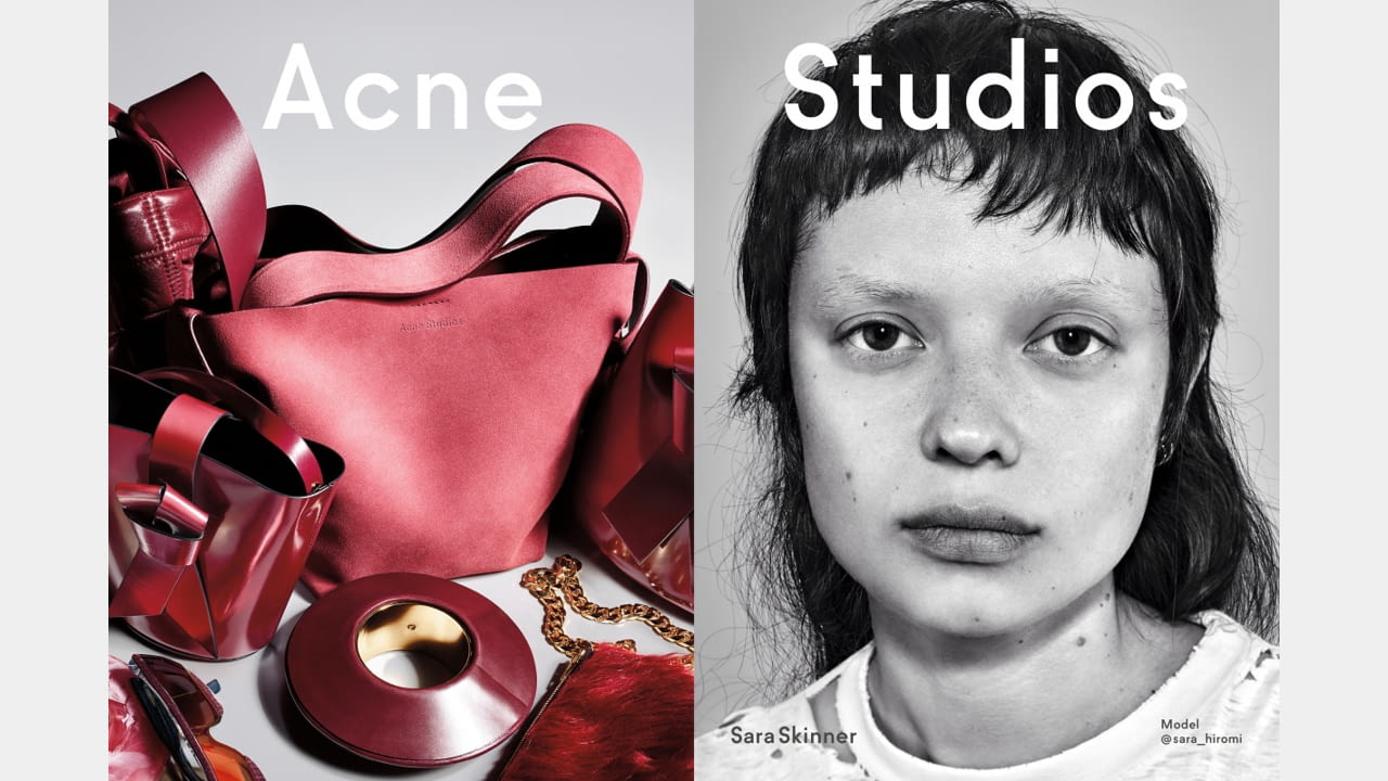 Acne Studios presents Fall/Winter 2019 campaign with new generation faces illustration 2