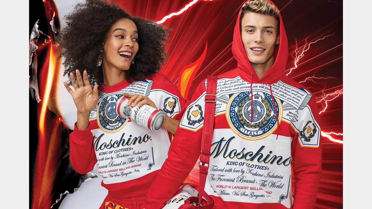 Moschino x Budweiser Capsule Collection illustration 2
