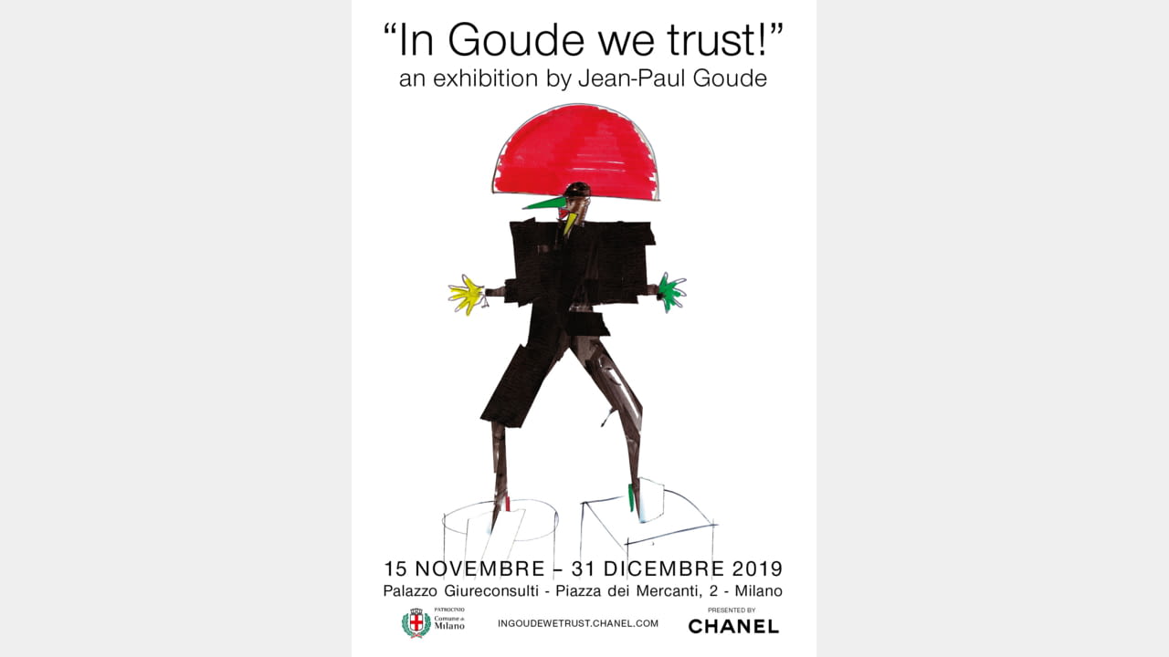 CHANEL - “IN GOUDE WE TRUST!” An exhibition by Jean-Paul Goude illustration 1