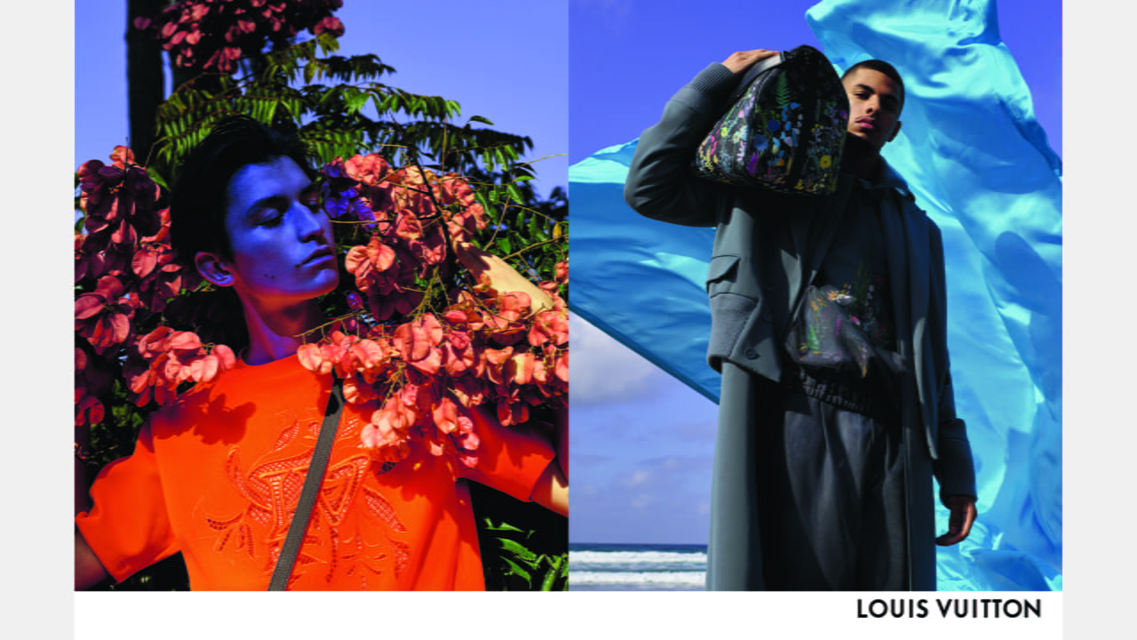 The article: Louis Vuitton Men's Collection by Virgil Abloh Spring-Summer  2020 Campaign