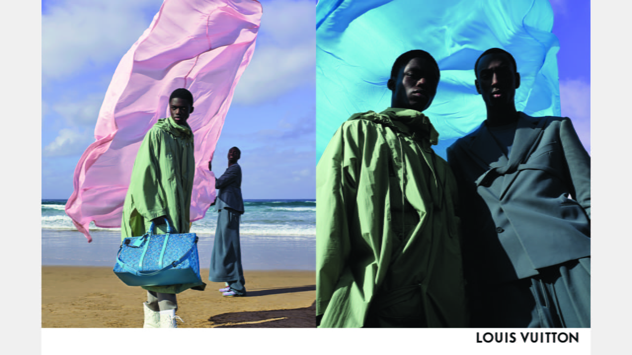 The article: Louis Vuitton Men's Collection by Virgil Abloh Spring-Summer  2020 Campaign